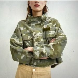 Zara Camouflage Jacket